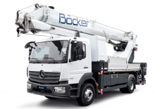 Телескопични кранове, монтирани на камион Böcker AK 36