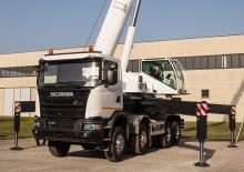 Телескопични кранове, монтирани на камион Marchetti MTK 1005 II
