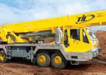 Телескопични кранове, монтирани на камион Til TMS 855