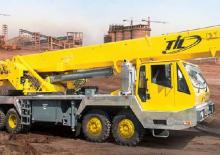 Телескопични кранове, монтирани на камион Til TMS 860