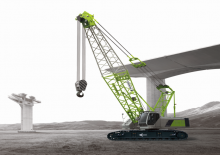 Телескопични кранове, монтирани на камион Zoomlion ZTC1100