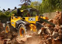 Телескопични манипулатори на материали JCB 550-80 