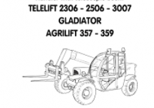 Телескопични манипулатори на материали Terexlift Agri 357