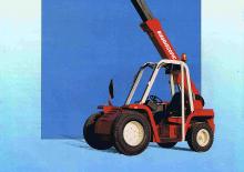 Телескопични манипулатори на материали Manitou BTI 220