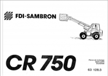 Телескопични манипулатори на материали Sambron CR 750