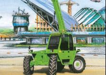 Телескопични манипулатори на материали Merlo P 28.7 EVS