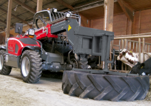 Телескопични манипулатори на материали Weidemann T4512