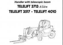 Телескопични манипулатори на материали Terexlift Telelift 3713 Elite