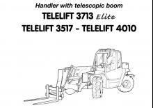 Телескопични манипулатори на материали Terexlift Telelift 3713 Elite