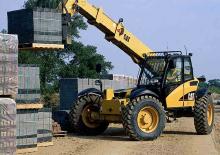 Телескопични манипулатори на материали Caterpillar TH340B