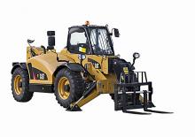 Телескопични манипулатори на материали Caterpillar TH414C