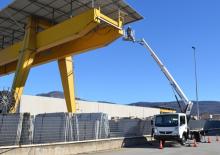 Телескопични вишки, монтирани на камион CTE B-Lift 320