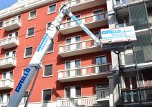 Телескопични вишки, монтирани на камион CTE B-LIFT 410 HR