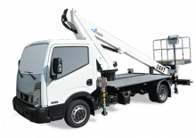 Телескопични вишки, монтирани на камион GSR B180T Compact VV