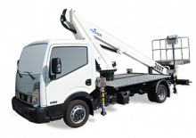 Монтирани на ремаркета повдигачи с подвижна стрела GSR B200T Compact