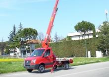 Телескопични вишки, монтирани на камион GSR E179T Compact