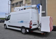 Телескопични вишки, монтирани на камион Socage forSte 15 VTJ