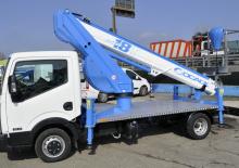 Телескопични вишки, монтирани на камион Socage forSte 18 T Speed H+H