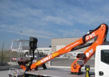 Телескопични вишки, монтирани на камион Lionlift GT 18-12