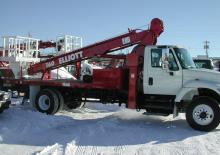 Телескопични вишки, монтирани на камион Elliott Equipment I60F HiReach