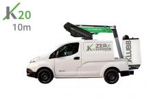 Телескопични вишки, монтирани на камион Klubb K20