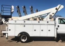 Телескопични вишки, монтирани на камион Versalift LT 62 NE