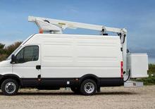 Телескопични вишки, монтирани на камион Palfinger PD 135 V