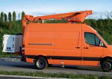 Телескопични вишки, монтирани на камион Palfinger PD 145 V