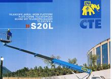 Телескопични вишки, монтирани на камион CTE S 20 L