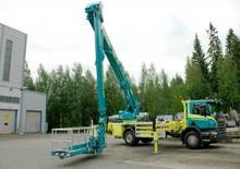 Телескопични вишки, монтирани на камион Bronto Skylift S 37 XDT