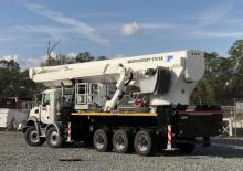 Телескопични вишки, монтирани на камион Bronto Skylift S 47 XR