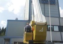 Телескопични вишки, монтирани на камион Bronto Skylift S 61 XDT