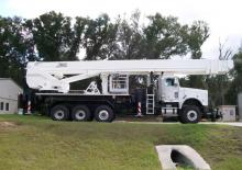 Телескопични вишки, монтирани на камион Bronto Skylift S200XDT