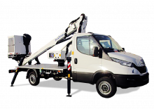 Телескопични вишки, монтирани на камион Oil & Steel Scorpion 1490 