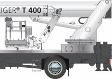 Телескопични вишки, монтирани на камион Ruthmann T 400