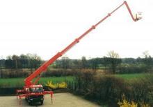 Телескопични вишки, монтирани на камион Ruthmann T 435