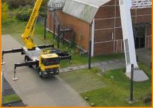Телескопични вишки, монтирани на камион Ruthmann T 540