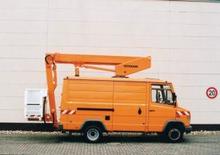 Телескопични вишки, монтирани на камион Ruthmann TK 145 (Ka.)