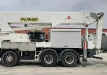 Телескопични вишки, монтирани на камион Bison-Palfinger TKA 61 KS