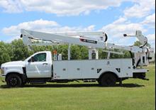 Телескопични вишки, монтирани на камион Terex TL55M
