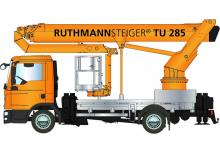 Телескопични вишки, монтирани на камион Ruthmann TU 285