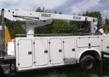 Телескопични вишки, монтирани на камион Versalift VST 248 NF