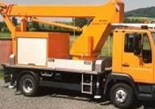 Телескопични вишки, монтирани на камион WUMAG WT 170 H