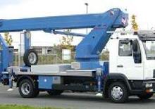 Телескопични вишки, монтирани на камион WUMAG WT 300 H