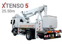 Телескопични вишки, монтирани на камион Klubb Xtenso 5