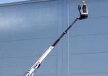 Монтирани на ремаркета телескопични подемници за стрели Dino Lift Dino 150T