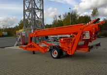 Монтирани на ремаркета телескопични подемници за стрели TEUPEN Gepard 22 T Rent