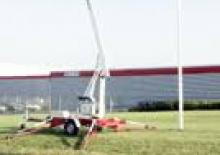 Монтирани на ремаркета телескопични подемници за стрели Jumbo Lift T 15