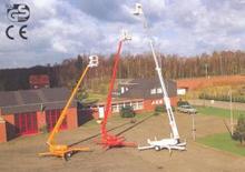 Монтирани на ремаркета телескопични подемници за стрели Ruthmann TA 152