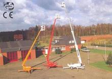 Монтирани на ремаркета телескопични подемници за стрели Ruthmann TA 170